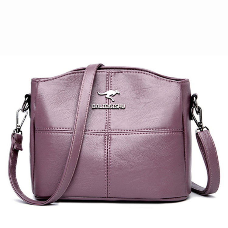 Bolsa de Couro de Alça Transversal - Bali