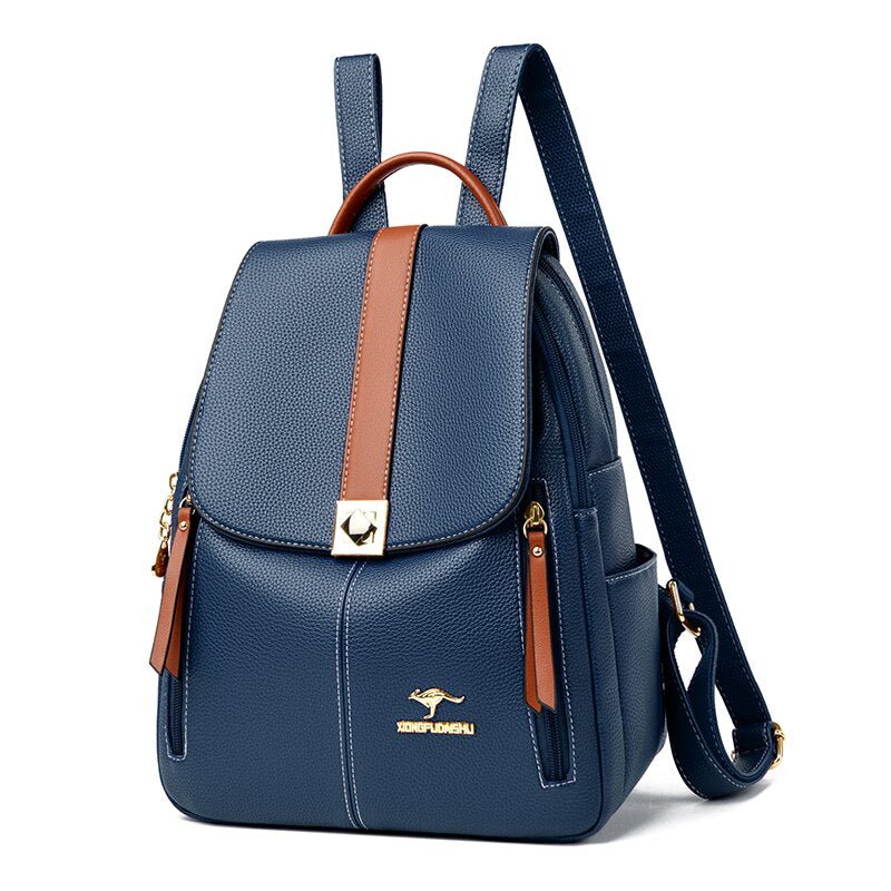 Mochila Feminina de Couro - Jolie