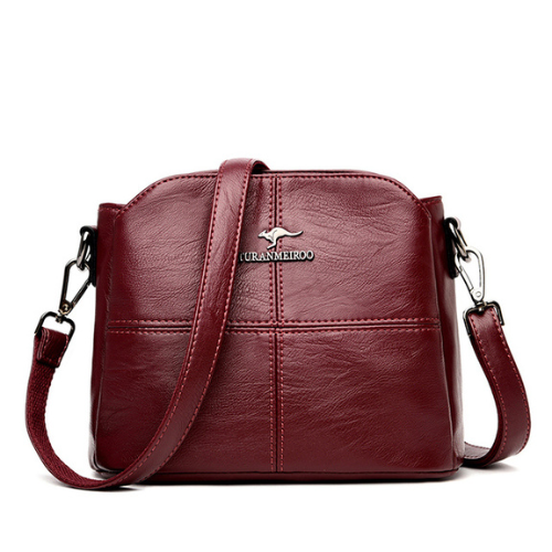 Bolsa de Couro de Alça Transversal - Bali