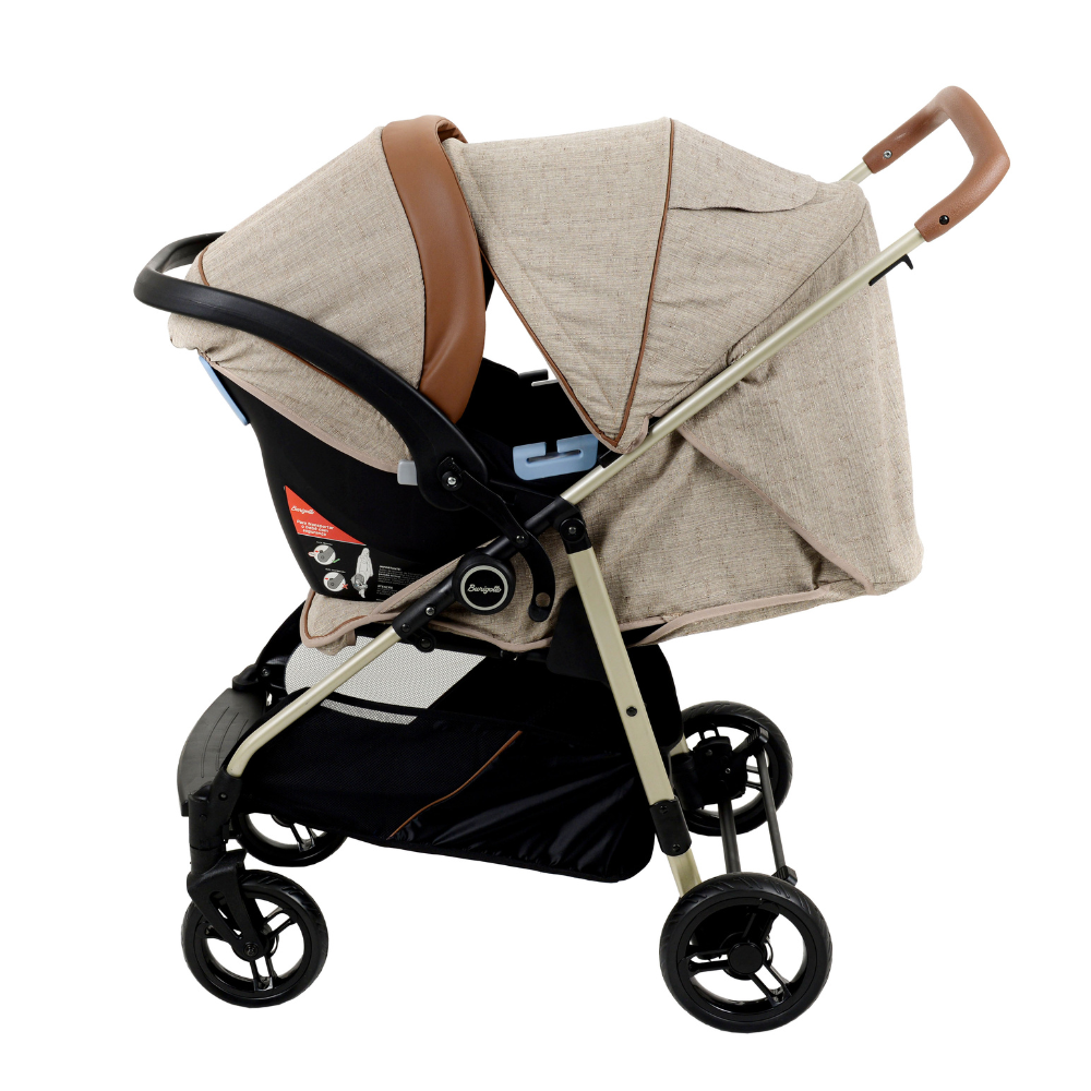 Burigotto - Kit Carrinho de Bebê Virtus Travel System com Bebê Conforto