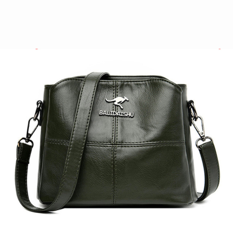 Bolsa de Couro de Alça Transversal - Bali