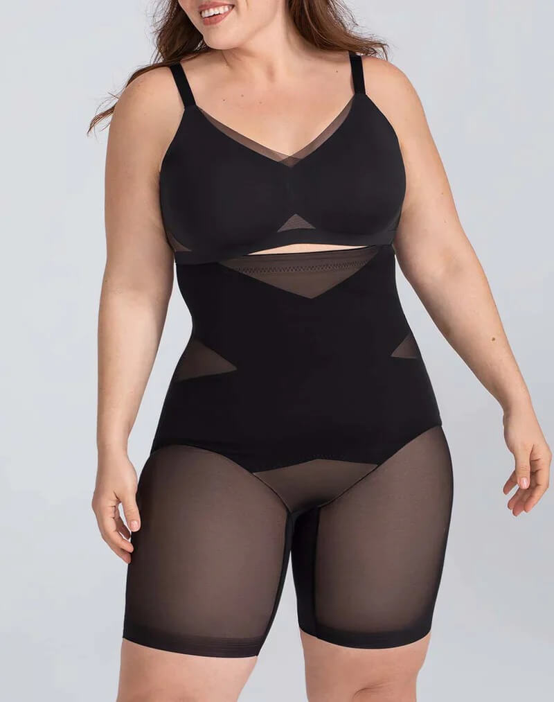 Super Cinta Short Magry Fit (Modeladora com Faixas de Alta Compressão)
