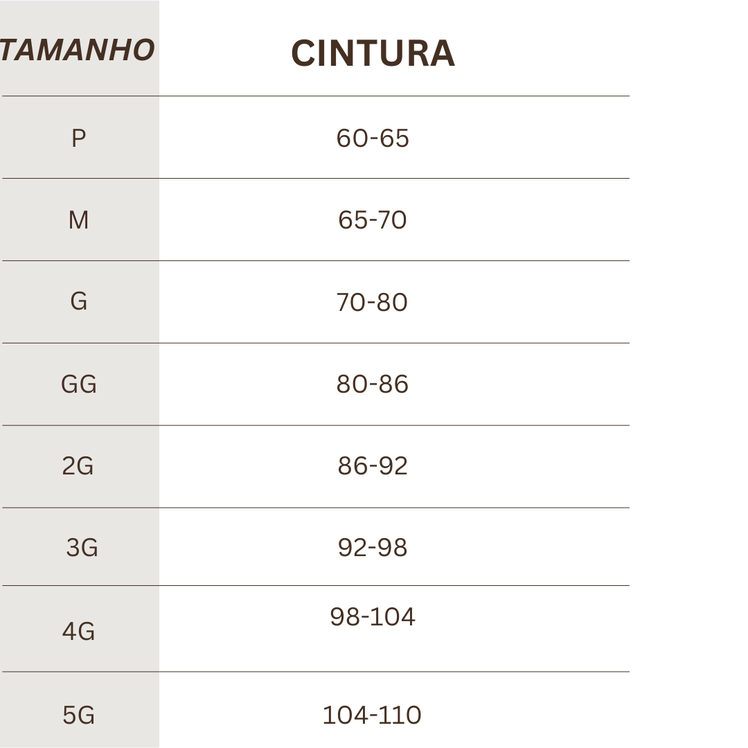 Super Cinta Short Magry Fit (Modeladora com Faixas de Alta Compressão)