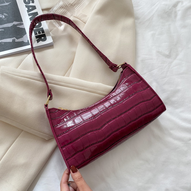 Bolsa de Ombro de Couro - Flower Luxury