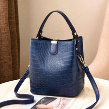 Bolsa De Couro Feminina - Crocodilo Style