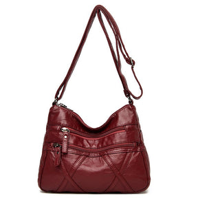 Bolsa de Couro Transversal - Letícia
