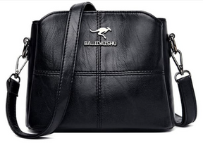 Bolsa de Couro de Alça Transversal -  Bali