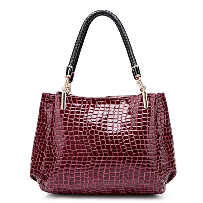 Bolsa de Luxo de Couro - Crocodilie