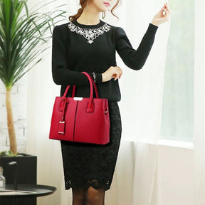Bolsa De Couro Feminina -  Victoryz