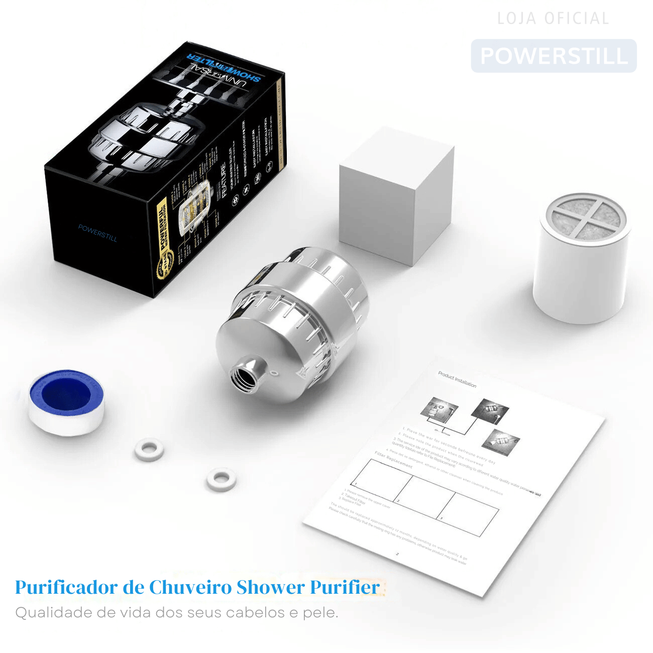 Filtro Purificador de Chuveiro Shower Purifier