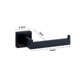 Kit Acessórios Para Banheiro Aço Inox 5 Peças