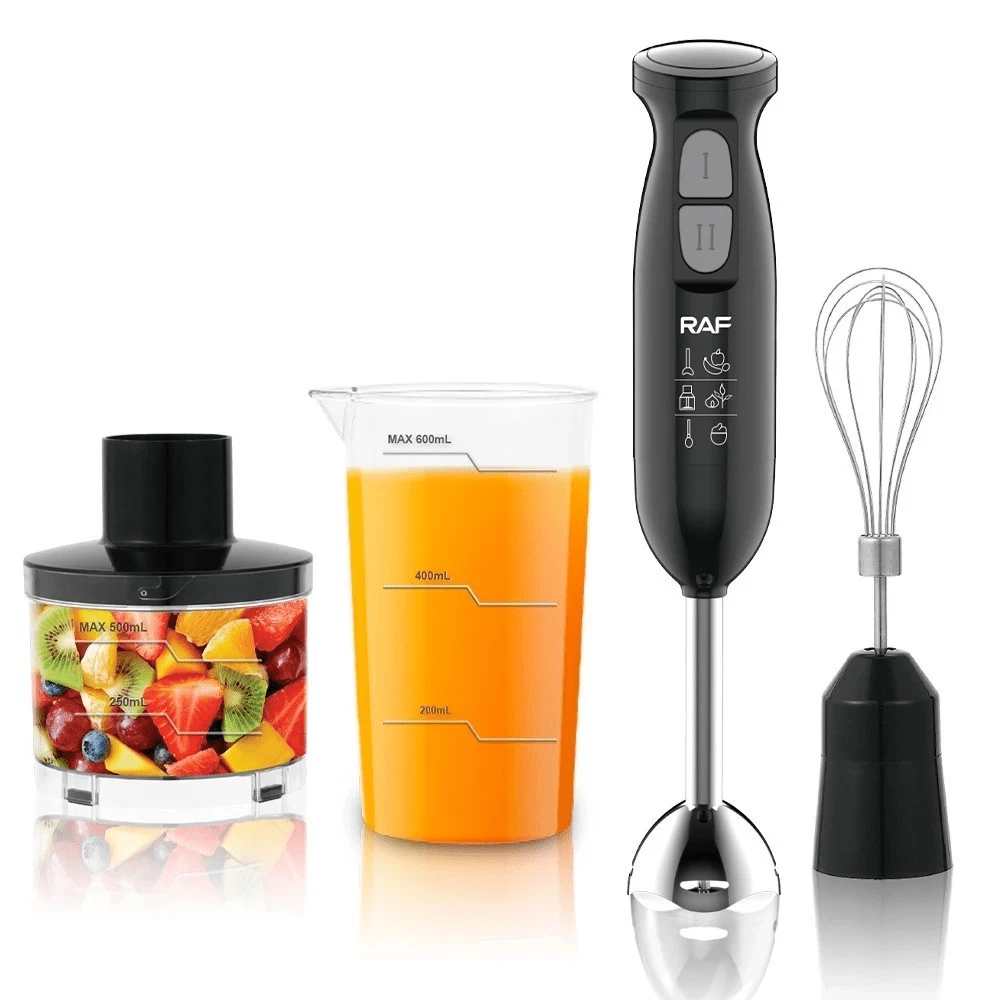 Kit Mixer e Processador 4 em 1 Sokany Para Diversos Alimentos