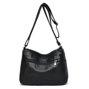 Bolsa de Couro Transversal - Letícia